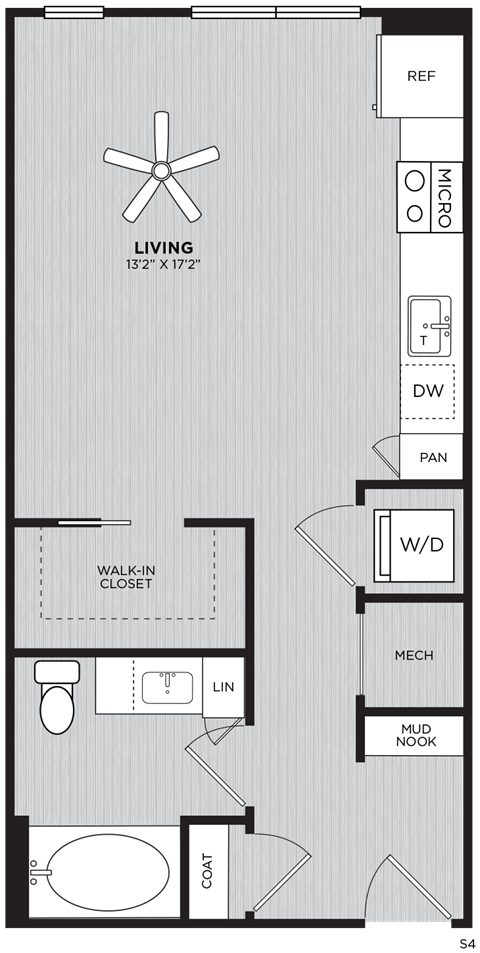 floor plan photo of the island residences at carlson center apartments in minnetonka
